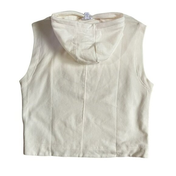 NEW Athleta Ivory Retroplush Sweatshirt US M - Picture 2 of 8